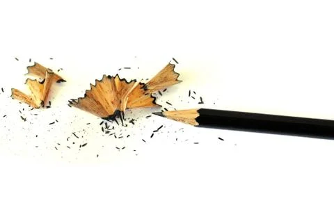 Sharp pencil background Stock Photos