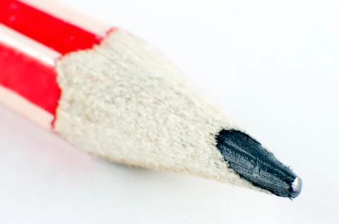 Sharp pencil close-up Stock Photos