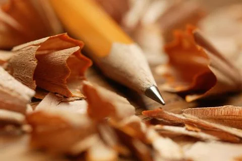 Sharp Pencil Stockfoto's