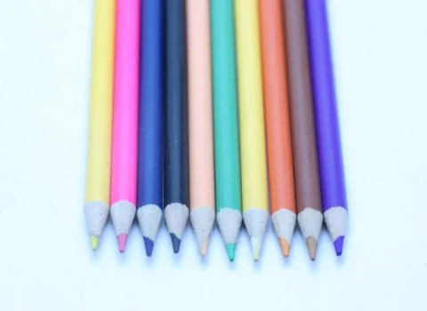 Sharp pencil is used for drawing Stock Photos