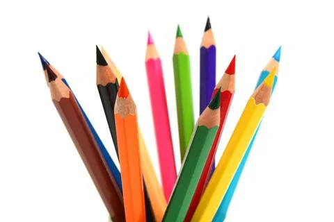 Sharp pencils Stock Photos