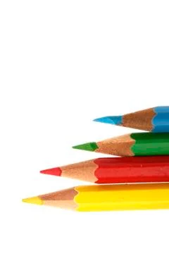 Sharp pencils Stock Photos