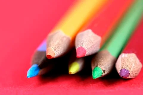 Sharp pencils Foto stock