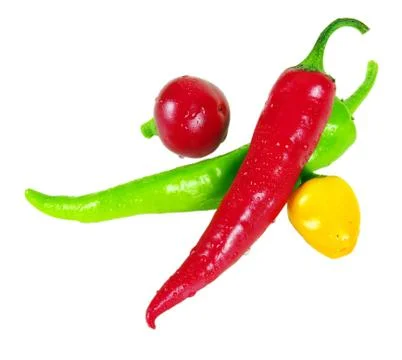 Sharp pepper Foto stock