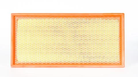 Sharp photo of engine air intake filter Stock Photos