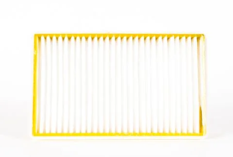 Sharp photo of engine air intake filter Stock Photos