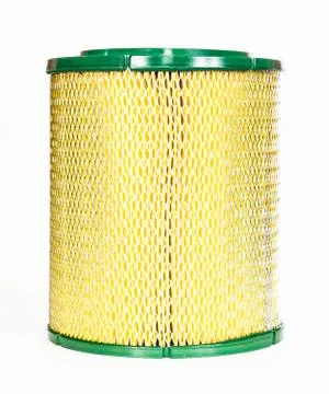Sharp photo of engine air intake filter Stock Photos