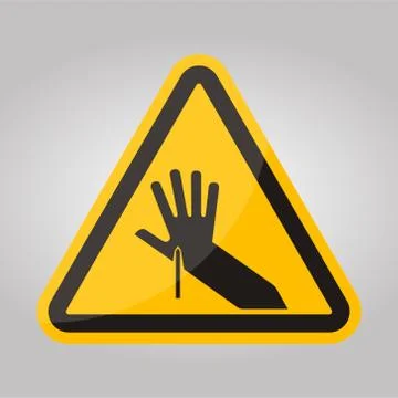 Sharp Point Symbol Sign, Vector Illustration, Isolate On White Background Lab Illustrazione stock