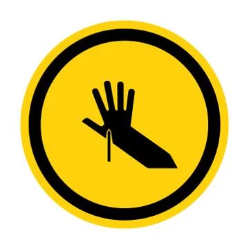 Sharp Point Symbol Sign, Vector Illustration, Isolate On White Background Lab Illustrazione stock