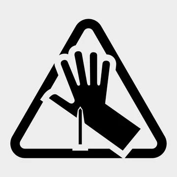 Sharp Point Symbol Sign, Vector Illustration, Isolate On White Background Lab 스톡 일러스트