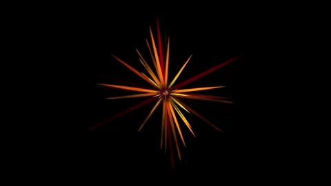 Sharp Rays Ejector Effect – Dynamic Light Burst Motion Graphic Stock Footage 318641434
