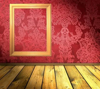 Sharp red vintage interior sharp red vintage interior Copyright: xZoonar.c... Stockfoto's