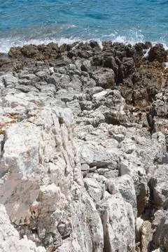 Sharp rocks Stock Photos