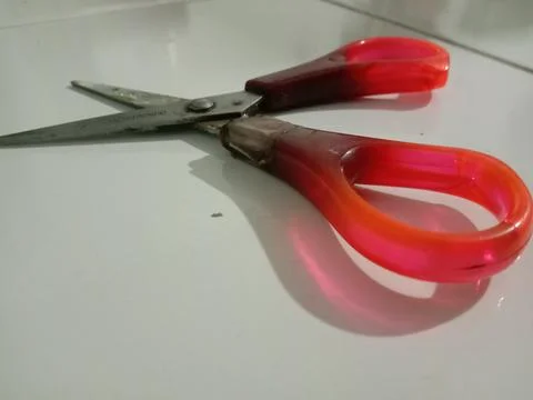 Sharp scissors Stock Photos
