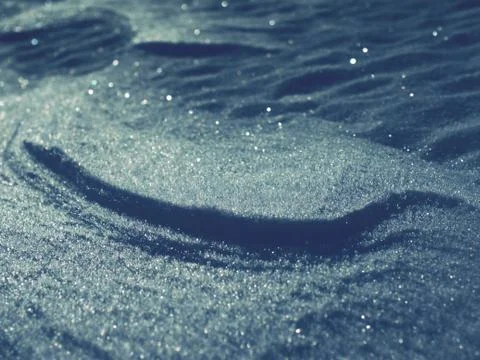 Sharp snow texture. Winter landscape, Stock Photos