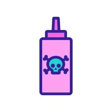 Sharp spice icon vector. Isolated contour symbol illustration Illustrazione stock