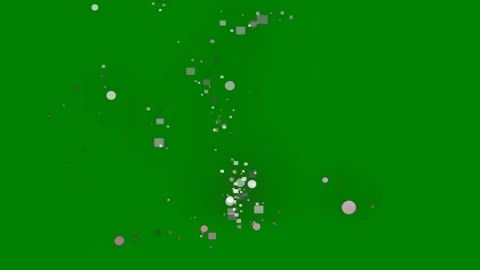 A sharp streak of golden light curving dynamically on a green screen Stock Footage 301387341