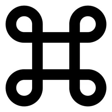 Sharp symbol Hashtag Label Tag icon black color vector illustration flat styl Stock Illustration