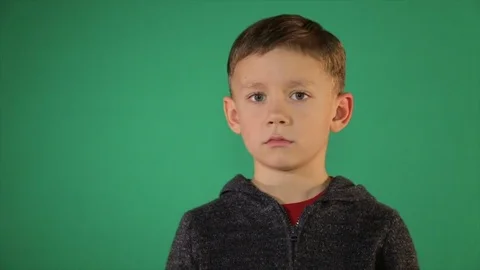 Sharp toothache in a child Stock Footage 84659466