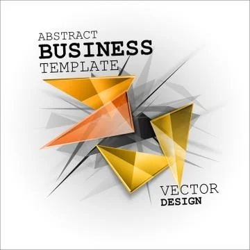 Sharp triangles on the abstract background. Vector busines template. イラスト素材