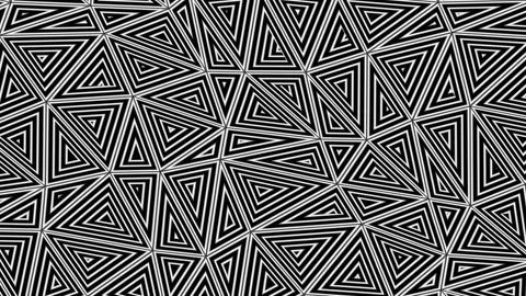 Sharp Triangles Moving Wird Robotic Morph Change Mask Stock Footage 139740451