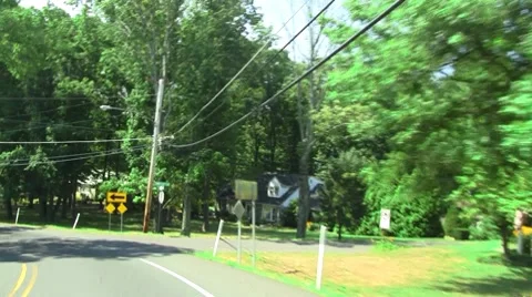 Sharp turn Stock Footage 8601880