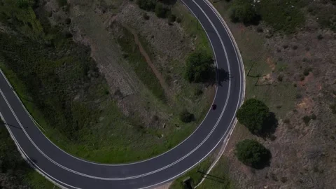 Sharp turn Stock Footage 304446128