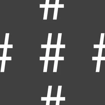 Sharp web icon. flat design. Seamless pattern. 스톡 일러스트