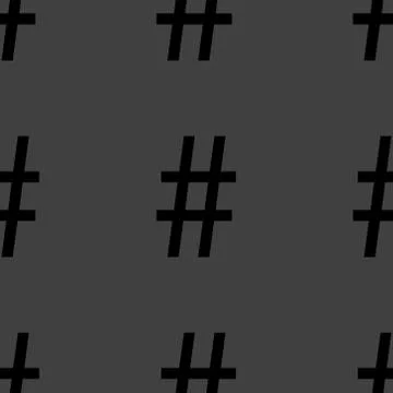 Sharp web icon. flat design. Seamless pattern. イラスト素材