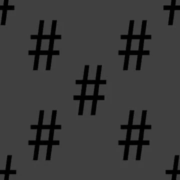 Sharp web icon. flat design. Seamless pattern. 스톡 일러스트