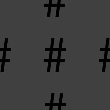 Sharp web icon. flat design. Seamless pattern. 스톡 일러스트