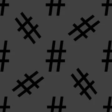 Sharp web icon. flat design. Seamless pattern. 스톡 일러스트