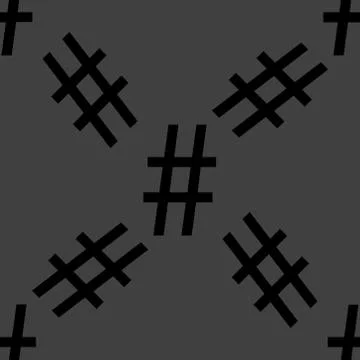 Sharp web icon. flat design. Seamless pattern. 스톡 일러스트