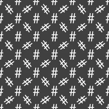 Sharp web icon. flat design. Seamless pattern. Illustrazione stock