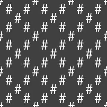 Sharp web icon. flat design. Seamless pattern. 스톡 일러스트