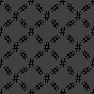 Sharp web icon. flat design. Seamless pattern. Stock Illustration