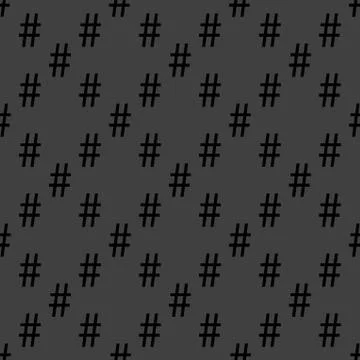 Sharp web icon. flat design. Seamless pattern. 스톡 일러스트