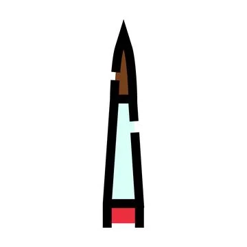 Sharpened pencil an art and writing tool Stock Illustration