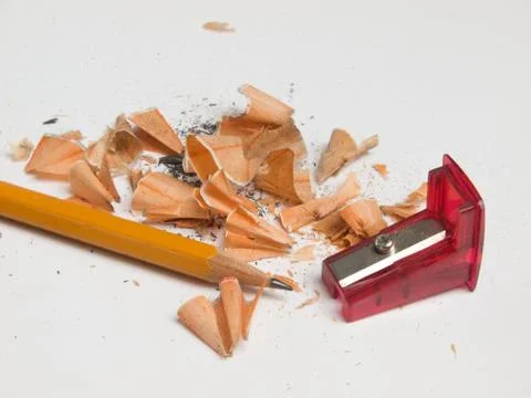 Sharpened pencil Stock Photos