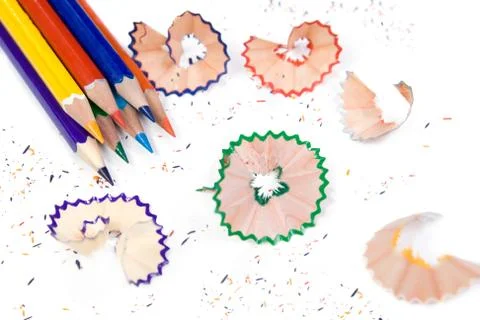 Sharpened pencil Stock Photos