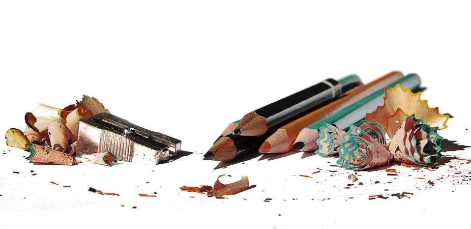 Sharpened pencils Stock Photos