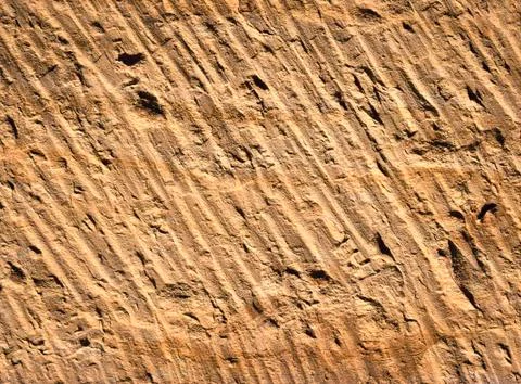 Sharpened sandstone rock texture Stock Photos