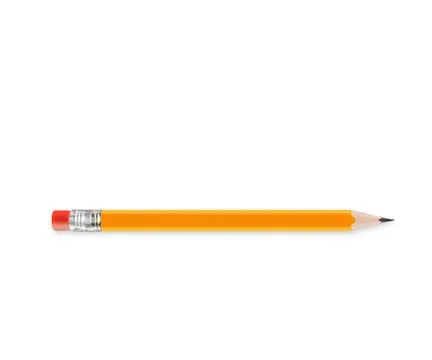 Sharpened Yellow pencil Stock Photos