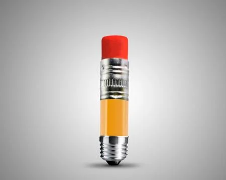 Sharpened Yellow pencil Stock Photos