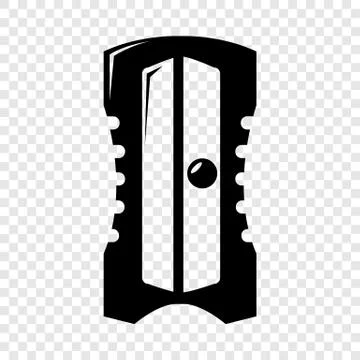 Sharpener icon, simple black style Stock Illustration