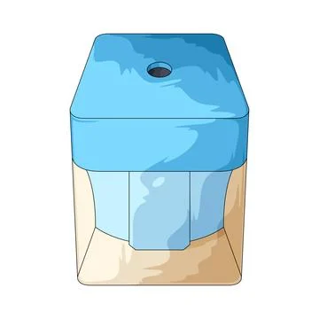Sharpener illustration Stock Illustration