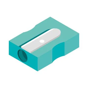 Sharpener school supply Illustrazione stock