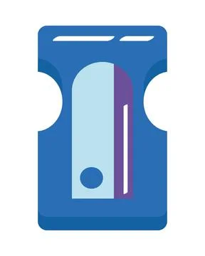Sharpener school supply Illustrazione stock