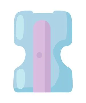 Sharpener school supply Illustrazione stock