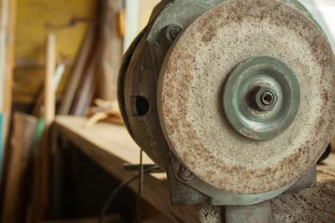 Sharpening Grinder Stock Photos